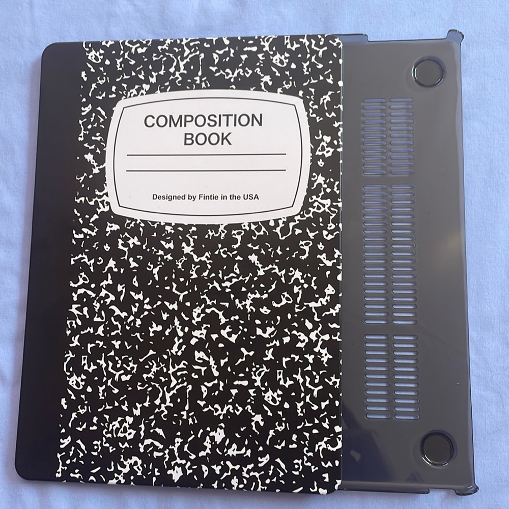 MacBook Air “composition notebook” case